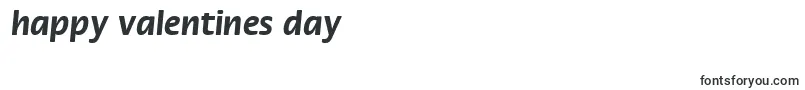 FiestaBold-Schriftart – Schriften zum Valentinstag
